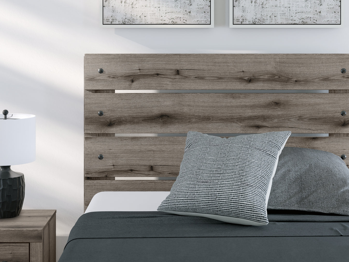 Graystorm Panel Storage Bed