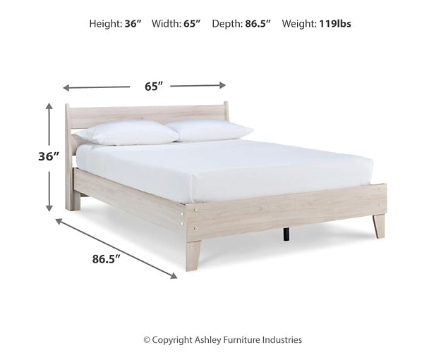 Socalle Panel Platform Bed