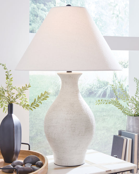 Ashbend Ceramic Table Lamp (1/CN)