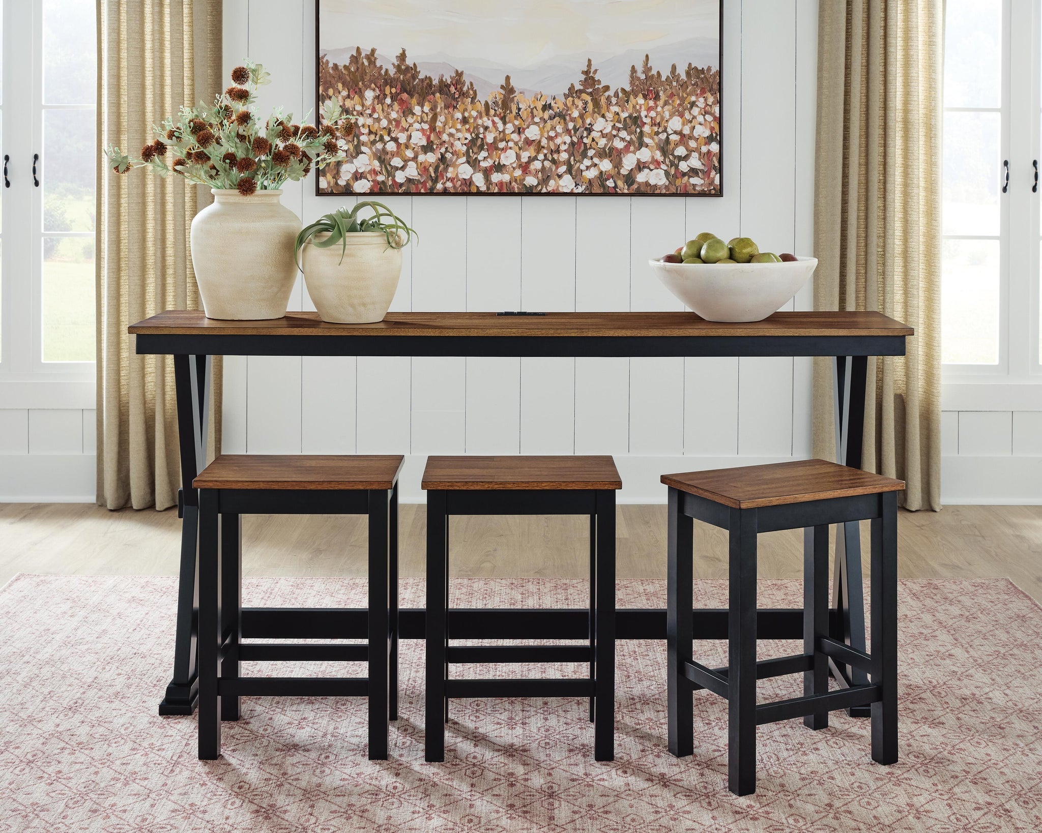 Wildenauer RECT DRM Counter TBL Set(4/CN) – Parlin's Home Furnishings