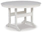 Transville Outdoor Dining Table and 4 Chairs