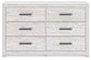 Cayboni Six Drawer Dresser