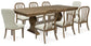 Sturlayne Dining Table and 8 Chairs