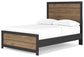 Vertani Full Panel Bed with Mirrored Dresser and Chest