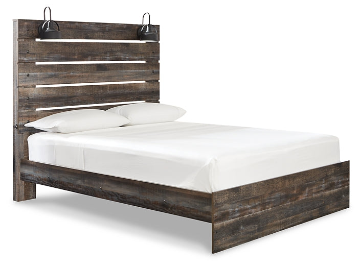 Drystan Queen Panel Bed with Dresser and Nightstand