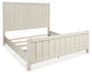 Shaybrock California King Panel Bed with Dresser and 2 Nightstands
