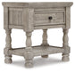 Harrastone Queen Panel Bed with Dresser and Nightstand