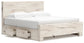 Lawroy King Panel Bed with Storage