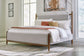Lyncott King Upholstered Bed with Mirrored Dresser, Chest and 2 Nightstands