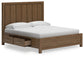 Cabalynn King Panel Bed with Dresser and Nightstand