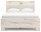 Lawroy Queen Panel Bed with Mirrored Dresser