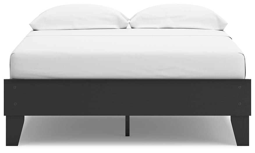 Socalle Full Platform Bed with Dresser