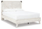 Shawburn Queen Platform Bed with Dresser and 2 Nightstands