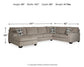 Ballinasloe 3-Piece Sectional with Chaise