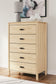 Cabinella Full Panel Headboard with Dresser, Chest and 2 Nightstands