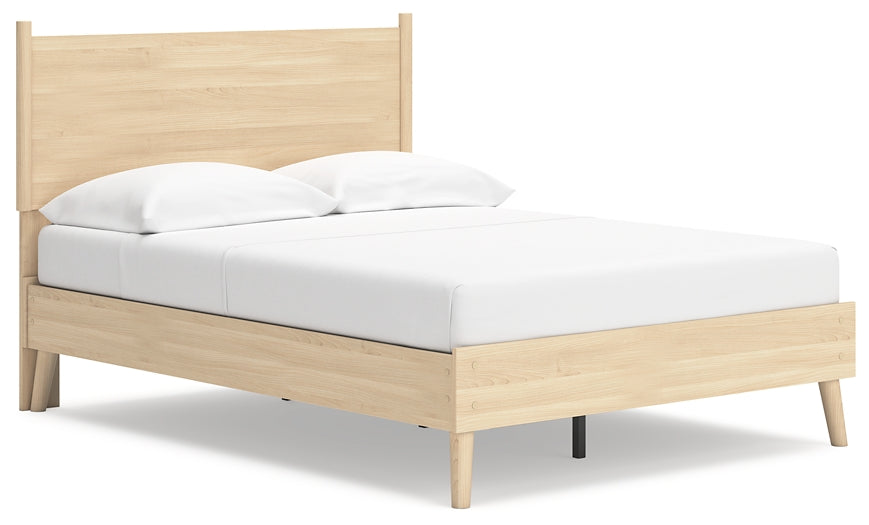 Cabinella Full Platform Panel Bed with Dresser, Chest and Nightstand