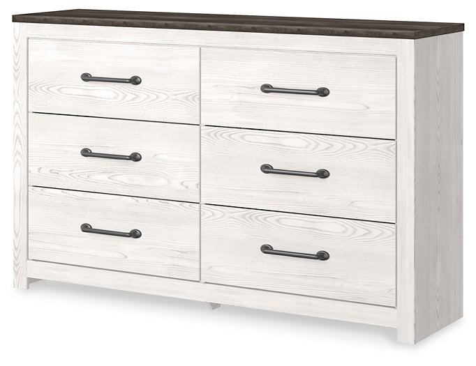 Gerridan King Panel Bed with Dresser