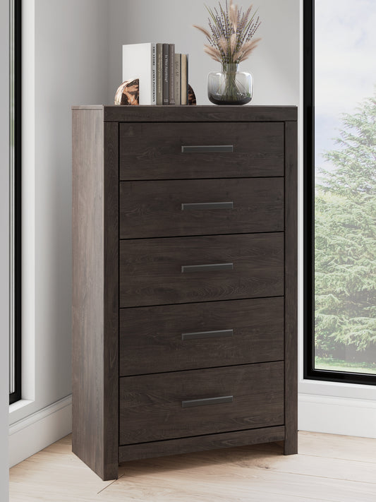 Prendonea Five Drawer Chest