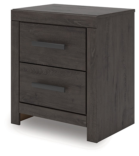 Prendonea Two Drawer Night Stand