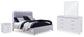 Jarlee  Upholstered Panel Bed