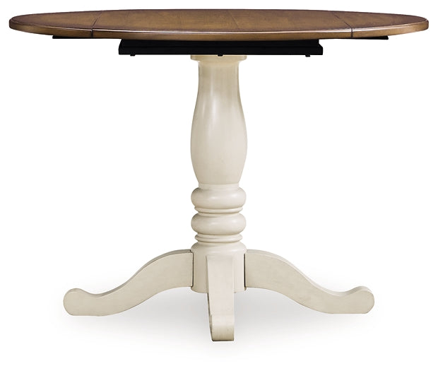 Wirloni Round DRM Drop Leaf Table