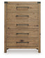 Ridgester Five Drawer Chest