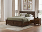 Danabrin California King Panel Storage Bed, Dresser and Mirror