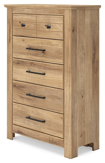Makidern Five Drawer Chest