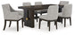 Burkhaus Dining Table and 6 Chairs