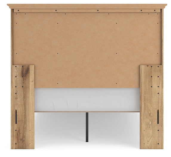 Makidern Full Panel Storage Bed
