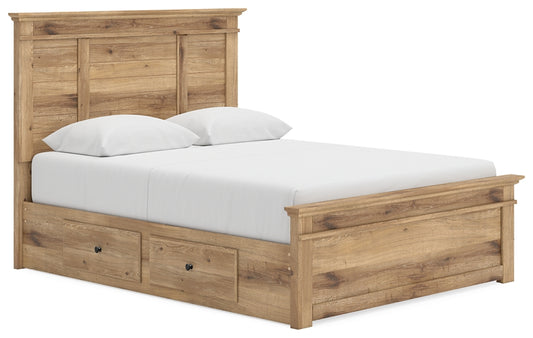 Makidern Queen Panel Storage Bed