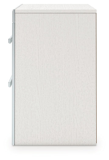 Zuraleus King Upholstered Panel Platform Bed, Dresser, Mirror and Nightstand