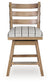 Ridgester UPH Swivel Barstool (2/CN)