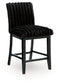 Mervannie Upholstered Barstool (2/CN)