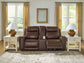 Gravier PWR REC Loveseat/CON/ADJ HDRST