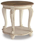 Realyn Round End Table