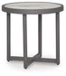 Ocean Beach Round End Table
