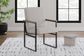 Montia Home Office Desk with Chair and Storage