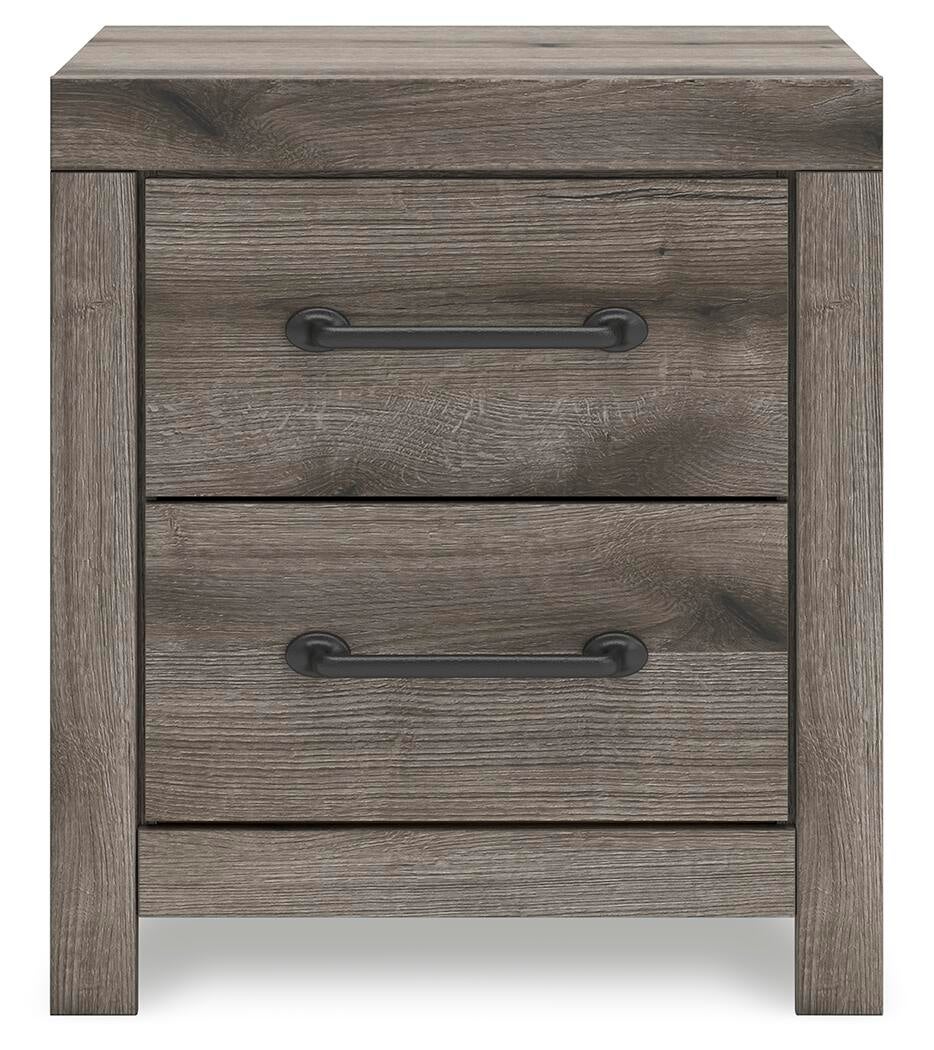 Graystorm Queen Panel Bed, Dresser, Mirror and Nightstand