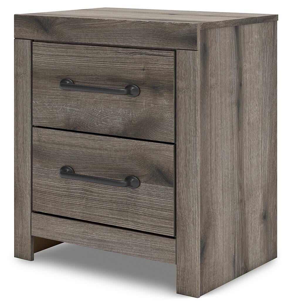 Graystorm Queen Panel Bed, Dresser, Mirror and Nightstand