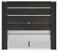 Delmorta Queen Panel Bed, Dresser, Mirror, Chest and Nightstand