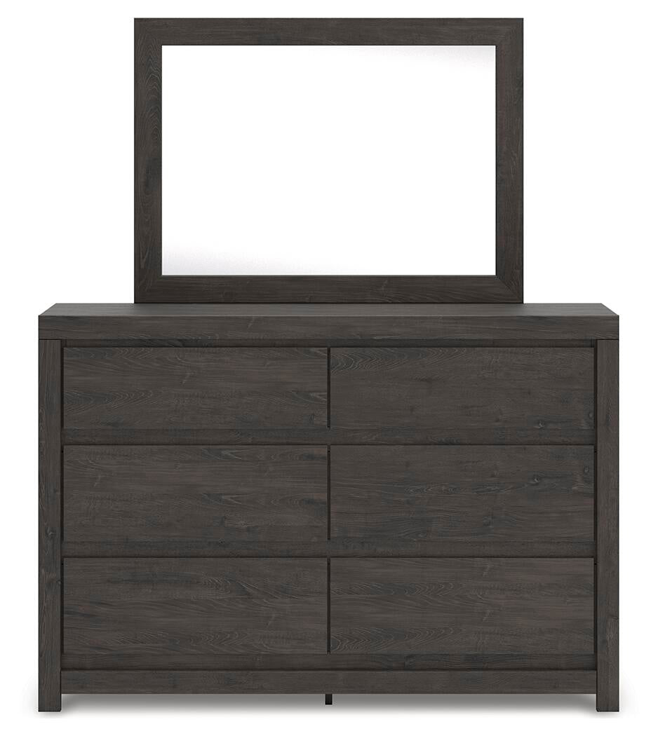 Fraluna Queen Panel Bed, Dresser and Mirror