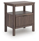 Cadmori Queen Upholstered Panel Platform Bed, Dresser, Mirror, Chest and Nightstand