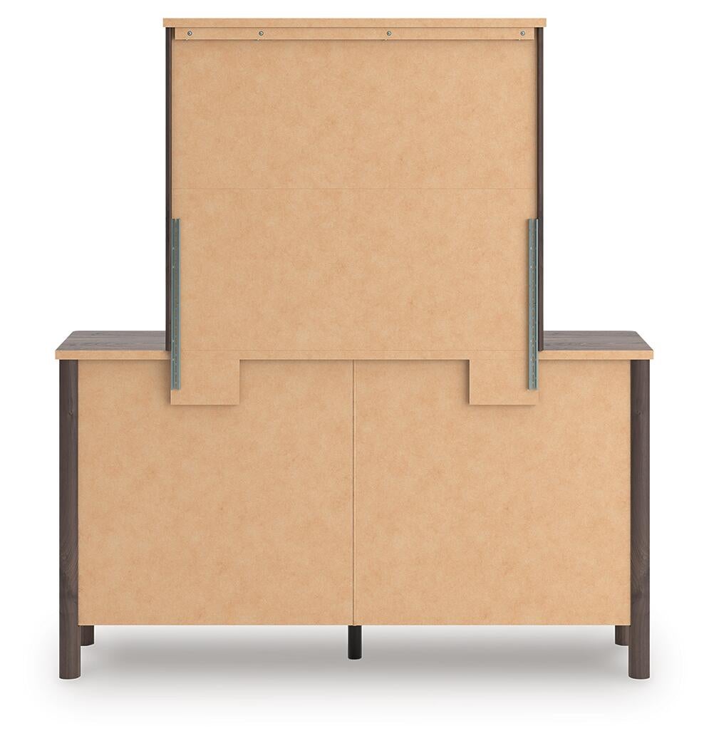 Cadmori Full Panel Bed, Dresser, Mirror and Nightstand
