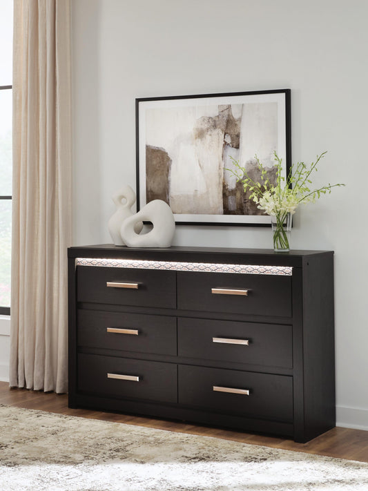 Shoralli Six Drawer Dresser