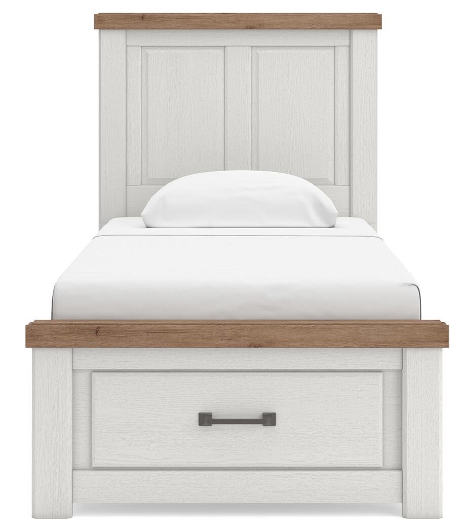 Savonport Twin Panel Storage Bed, Dresser, Mirror, Chest and Nightstand