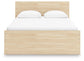 Onita Full Panel Platform Bed with 2 Side Storage