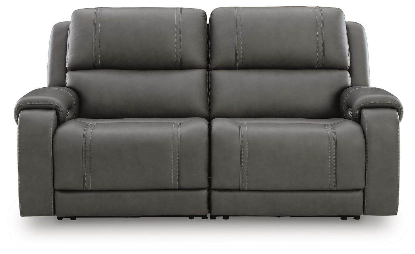 5Z - Pittson 2-Piece Power Reclining Sectional Loveseat