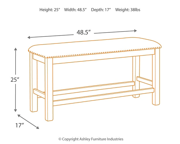 Moriville Double UPH Bench (1/CN)