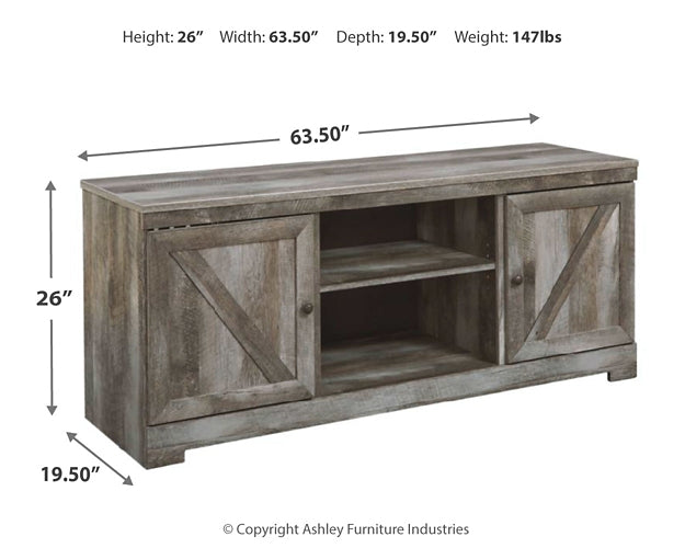 Wynnlow LG TV Stand w/Fireplace Option